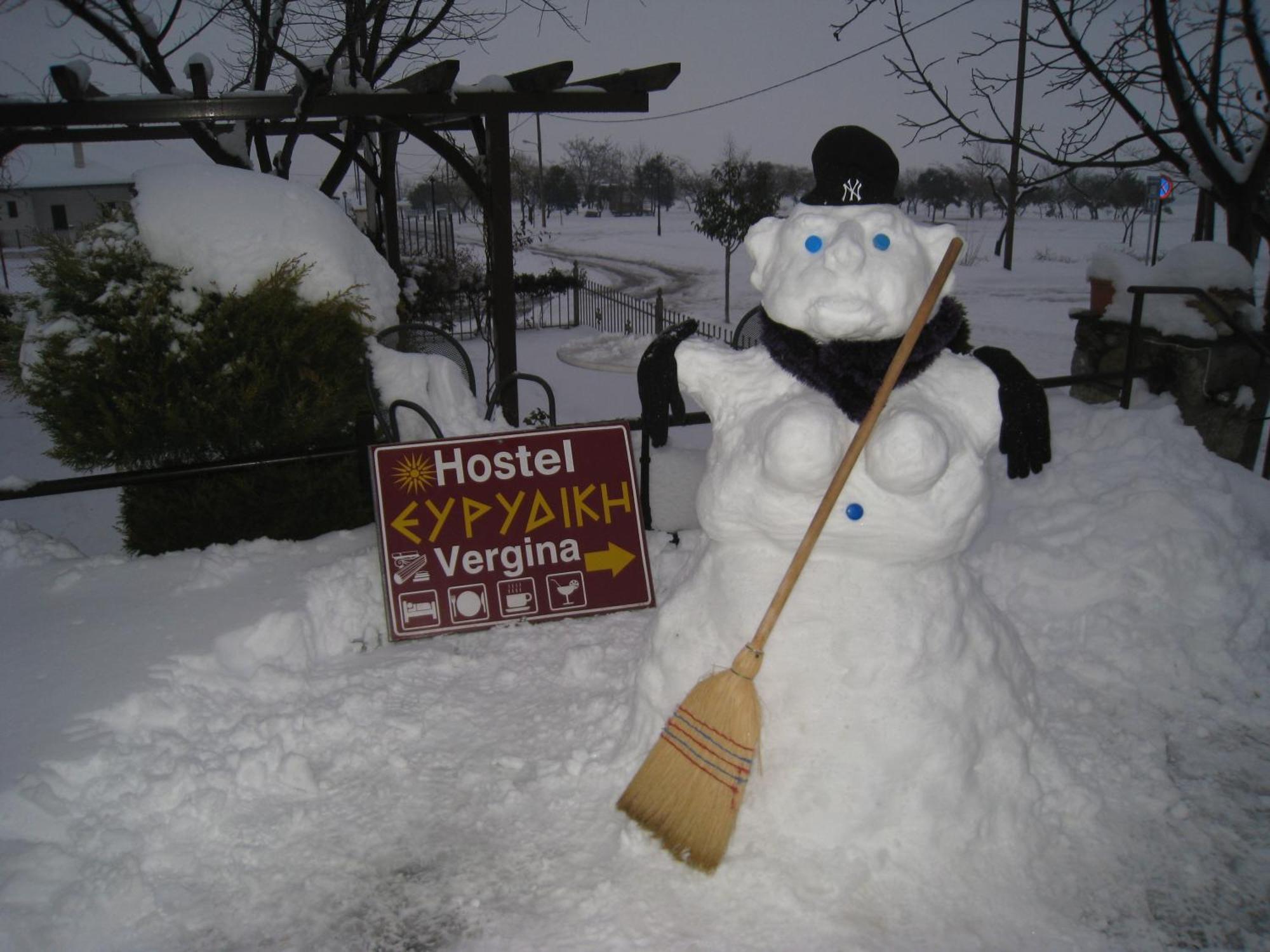 Evridiki Hotel Vergina Buitenkant foto