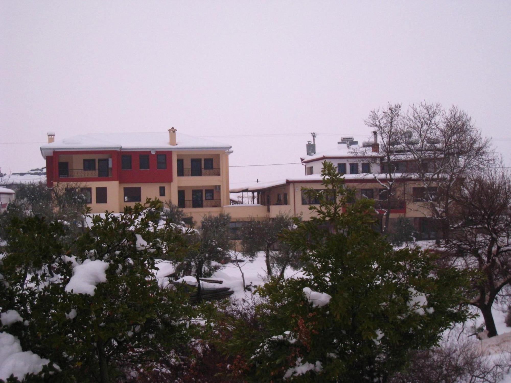 Evridiki Hotel Vergina Buitenkant foto