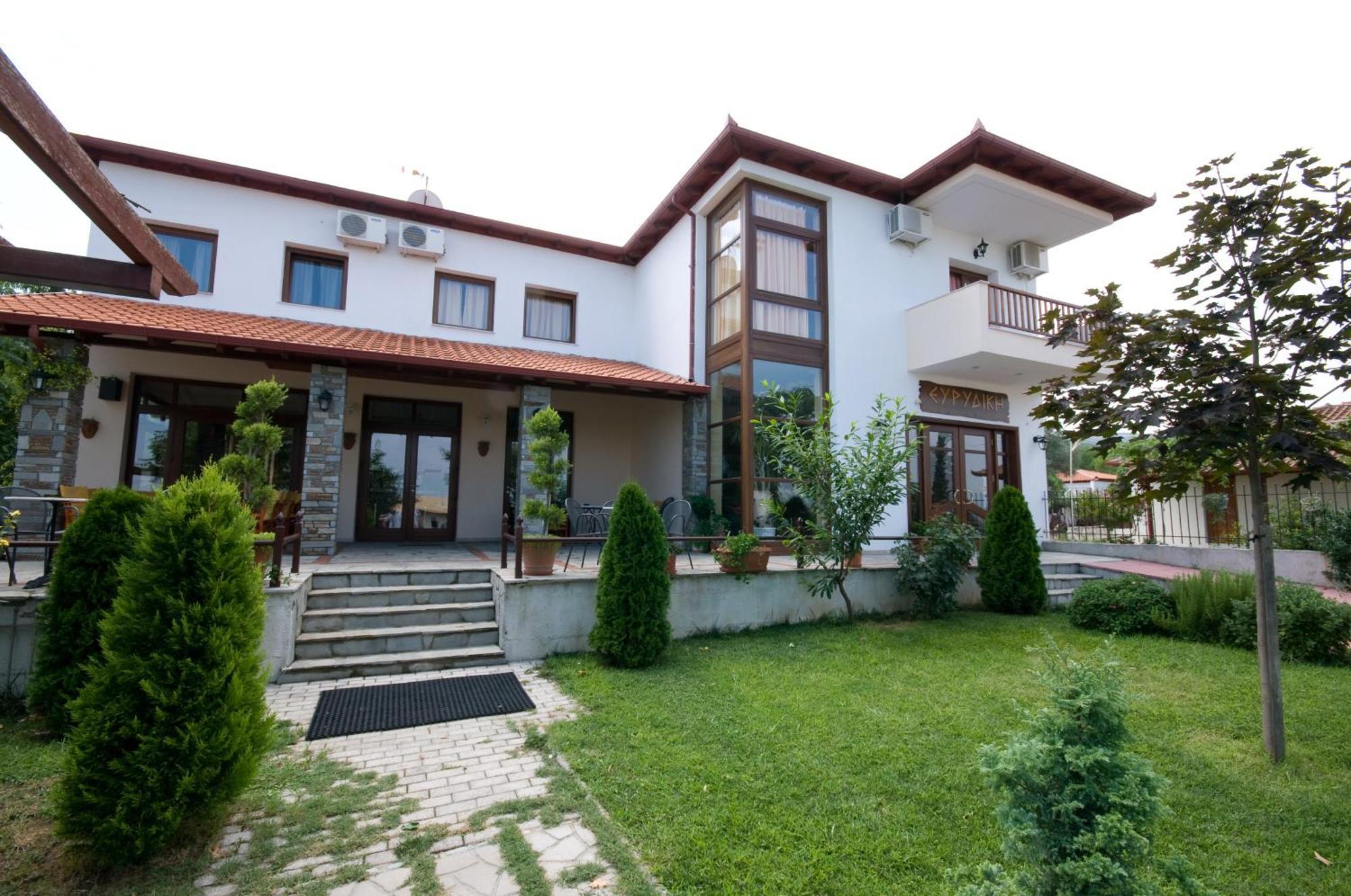 Evridiki Hotel Vergina Buitenkant foto