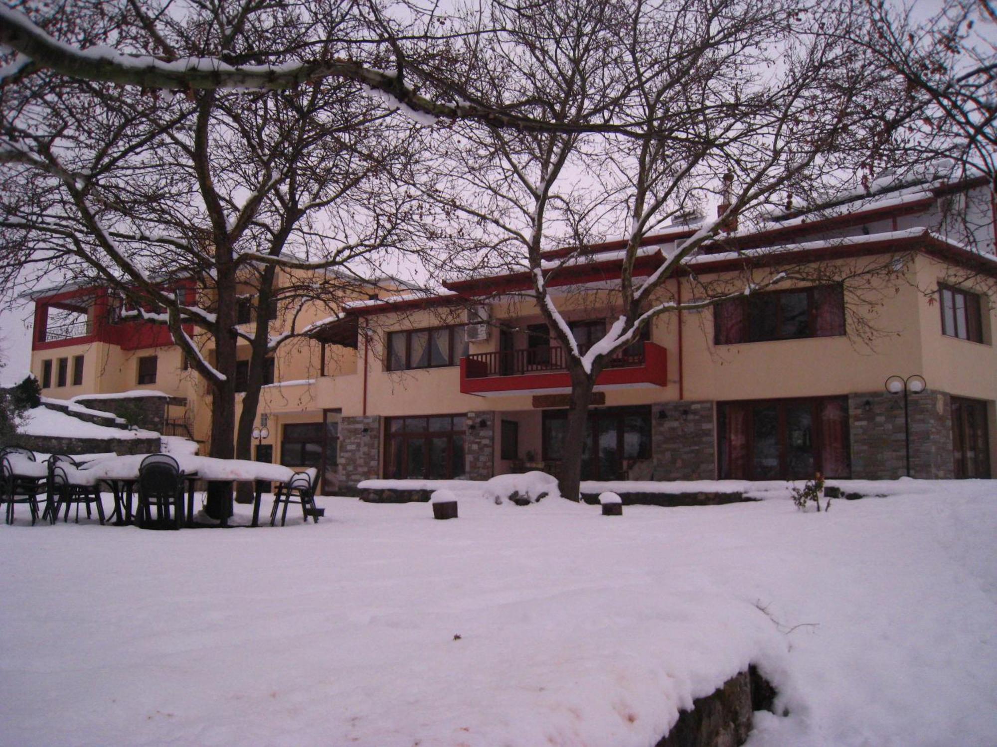 Evridiki Hotel Vergina Buitenkant foto