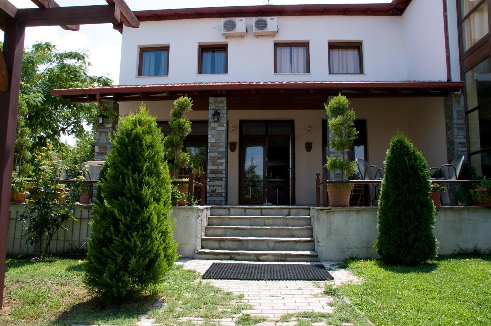 Evridiki Hotel Vergina Buitenkant foto