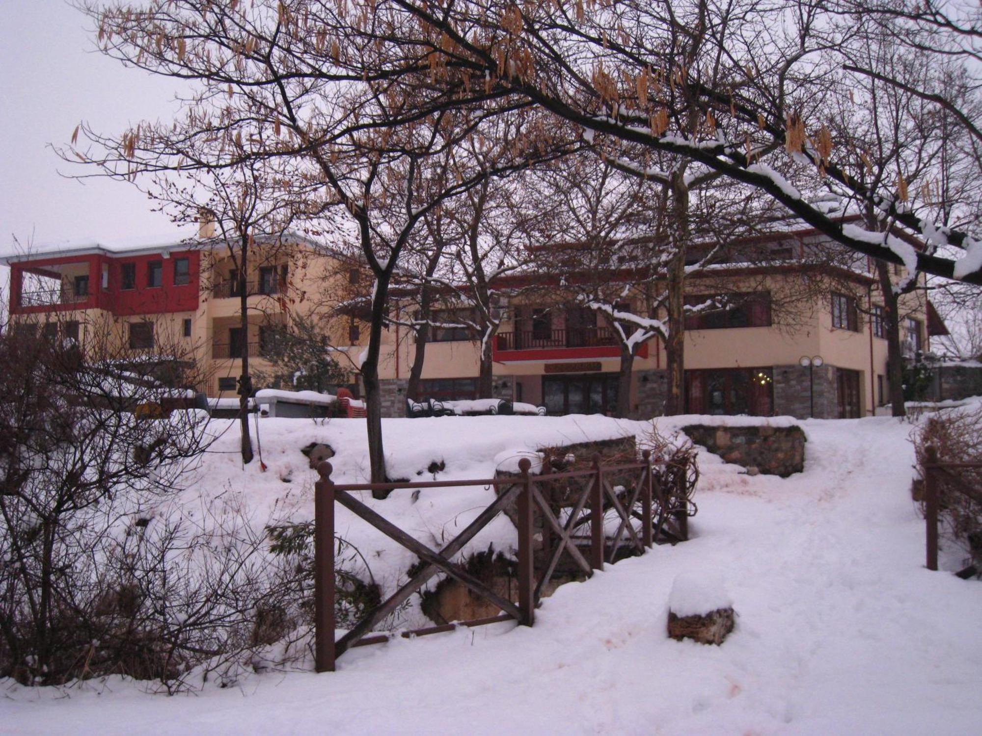 Evridiki Hotel Vergina Buitenkant foto